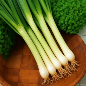 Time-limit Vegetable - Spring Onion White 100 Pcs Ideal Cooking Big 56p26q Seeds