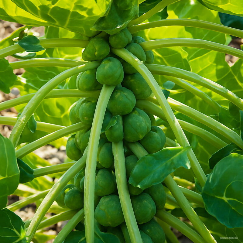 100 Pcs Pack Brussel Sprouts Vegetables Bonsai Garden Heirloom Non-gmo Plants Home Diy Decor Seeds