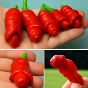Lowest Price 100% Fresh Red Inch Carolina Reaper Pepper Bonsai Hot Chilli Organic Vegetable Plants -200 Pieces Seeds