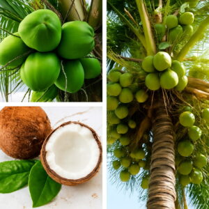 10 Pcs Coconut Tree Bonsai Tropical High Nutrition Juicy Fruit Perennial Woody Plants Home And Garden Diy Seeds
