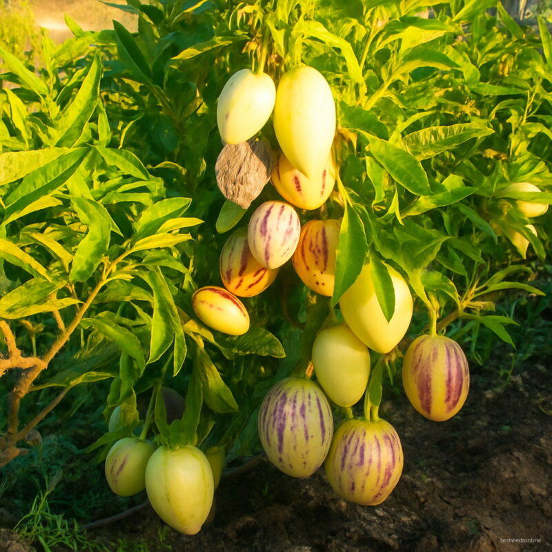 100 Pcs Lot Melon Tree Pepino Bonsai Non Gmo Organic Fruit Garden Seeds