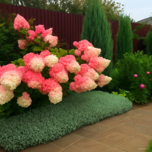 Fresh 20pcs Vanilla Strawberry Hydrangea Flower Garden Planting Bonsai Or Tree Flores Seeds - 2