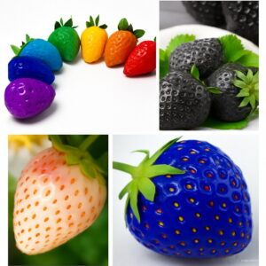 Fresh 100 Pcs Red Giant Climbing Strawberry Plantas Fruit Floresling Home & Garden Diy Plants Bonsai And Seeds - 2