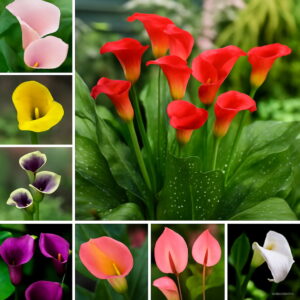 Hot 200pcs Calla Lily Flores Colorful Flower Plantas Plante Bonsai Plant Home Garden Seeds