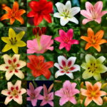 Lily Flower Garden Plants Potted Perfume Plantas Indoor Bonsai Air Mixing Colors 50 Pcs B2pve2 Seeds