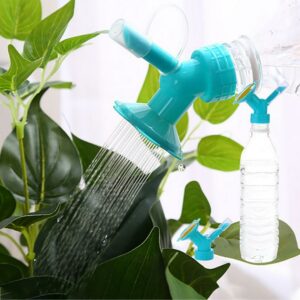 2in1 Sprinkler Nozzle Flower Waterers Bottle Watering Portable Household Potted Plant Waterer 814