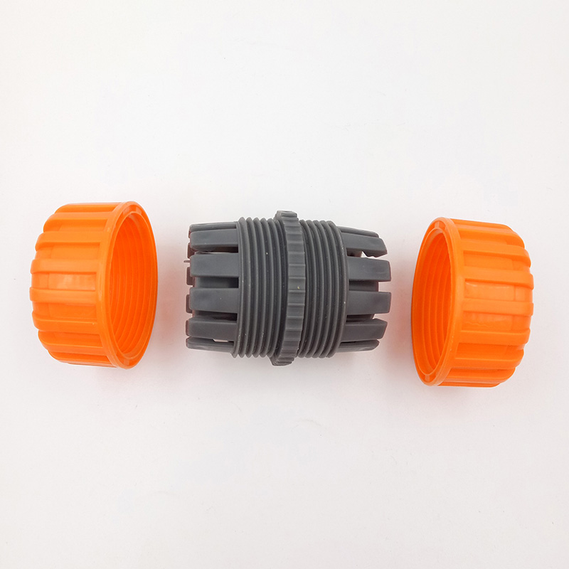 34inch Garden Hose Quick Connector 24mm Pipe Joining Mender Leak Repair Adapter - 7