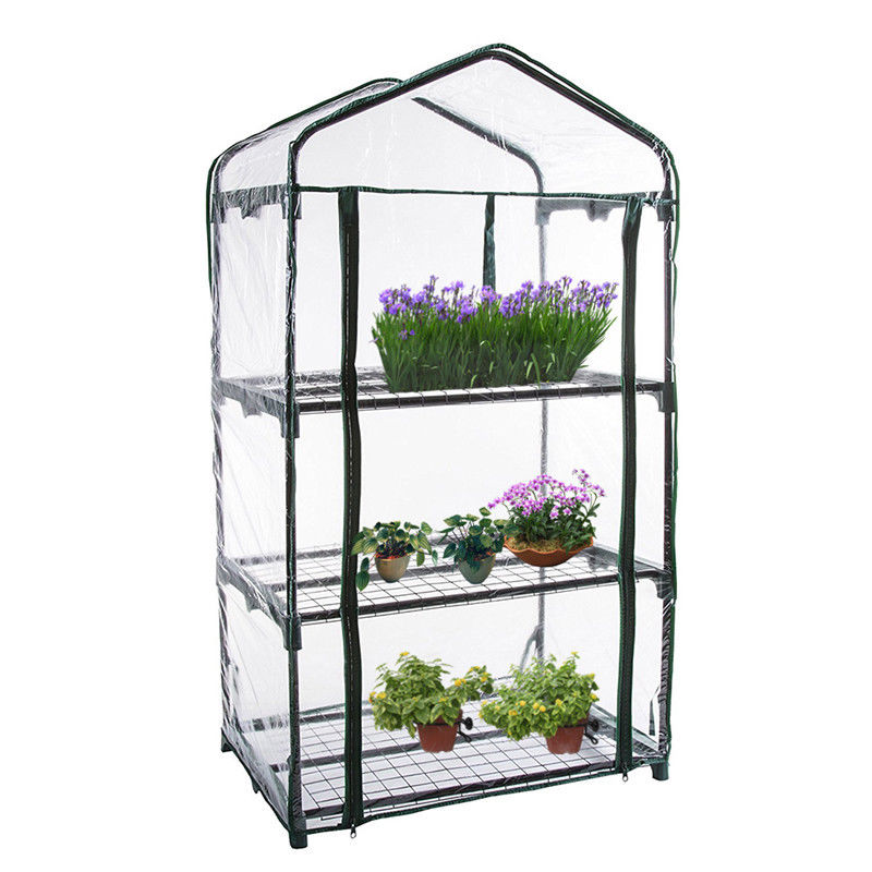 Outdoor Mini Greenhouse With Durable Pvc Cover Garden Growbag Perfect For Plant Protection Growth - 6