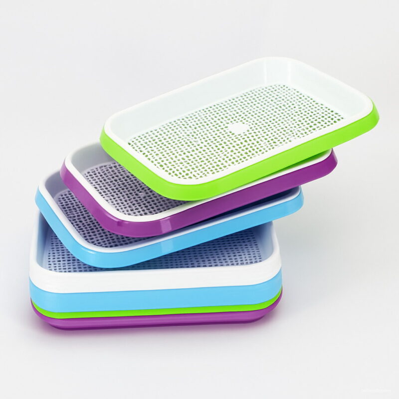 Vegetables Sprouts Seedling Tray Sprout Plate Hydroponics System To Grow Nursery Pots Vegetable Pot