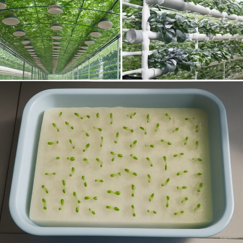 1xcubes Sponge Hydroponic Cultivation Plant Vegetable Soilless Planting Seedlings