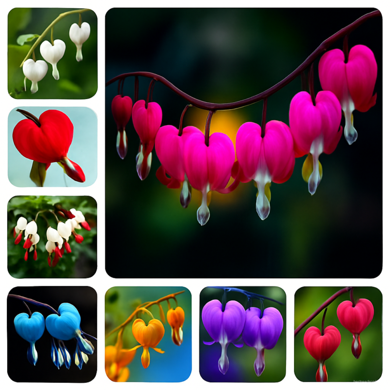 100 Pcs Lily Valley Flower Bonsai Bell Orchid Rich Flowers Plant Multi-colored Orchids