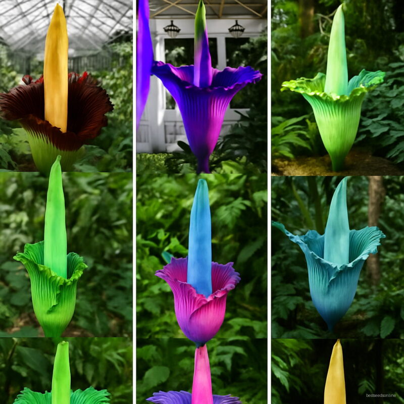 100 Pcs Flower Also As Plant Home Garden