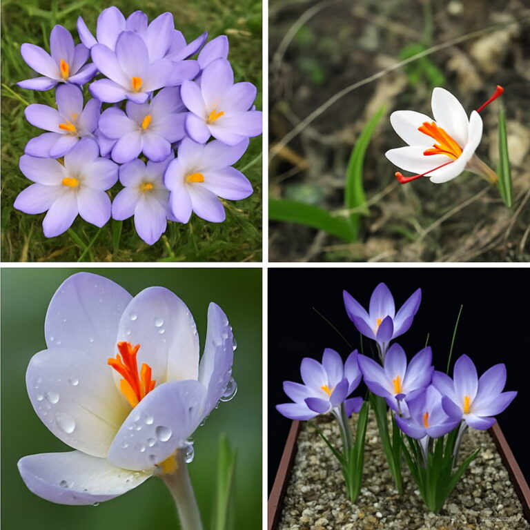Saffron Crocus Flower Seeds 100pcs Free