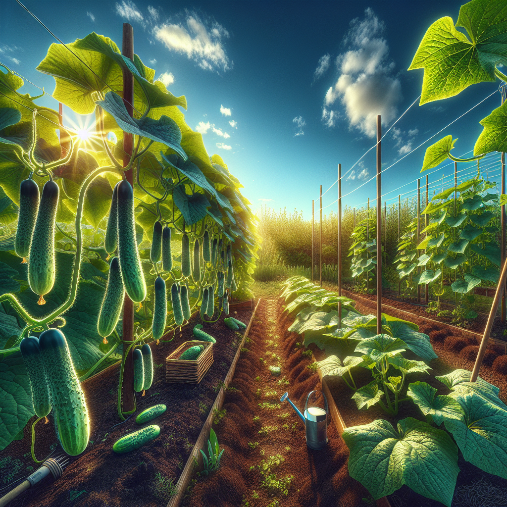 Creating the Perfect Growing Environment for Early Harvest Cucumbers
